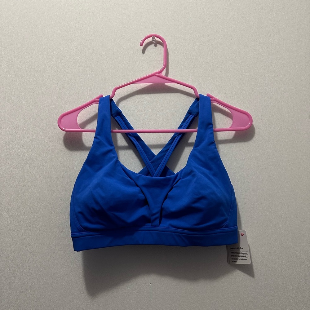 LULULEMON - Sports Bra - Blue - Size 8